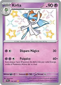 Carta Pokémon Kirlia - Original.