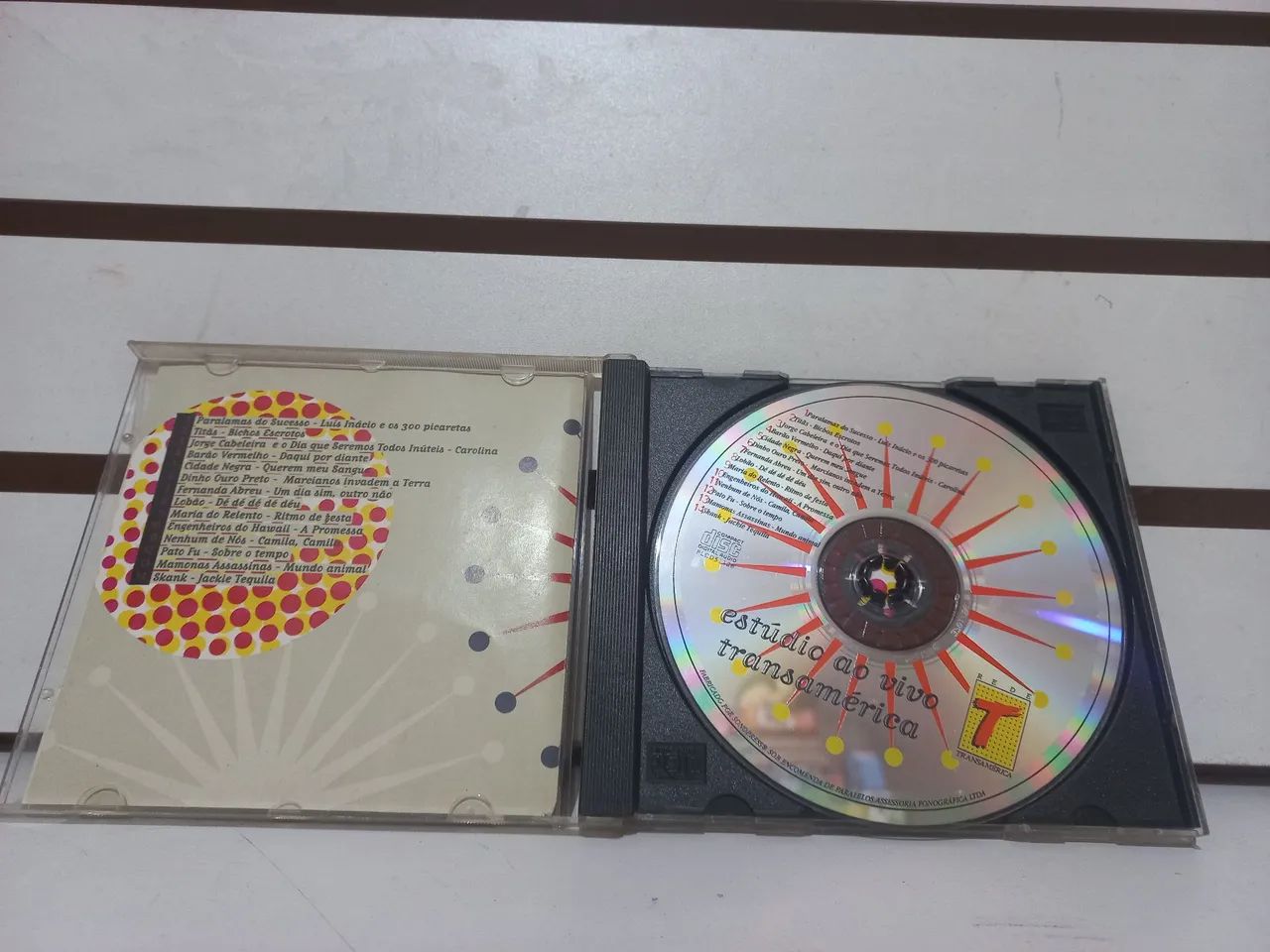 Cd Estúdio ao vivo Transamérica  - Foto 3