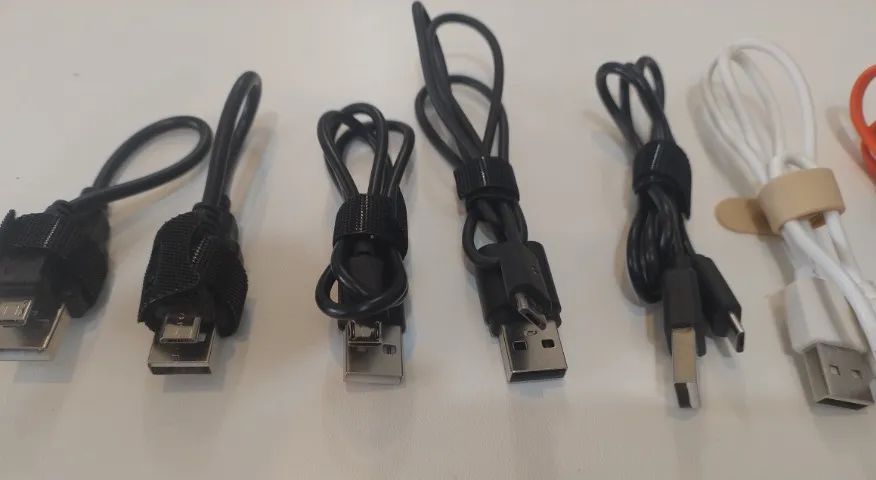 Lote de cabo USB, Mini USB, Lightning, Carregamento, Dados - Foto 4