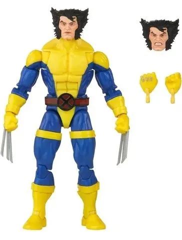 Wolverine uniforme amarelo Marvel Legends - X-MEN - clássico lacrado Hasbro - Foto 2
