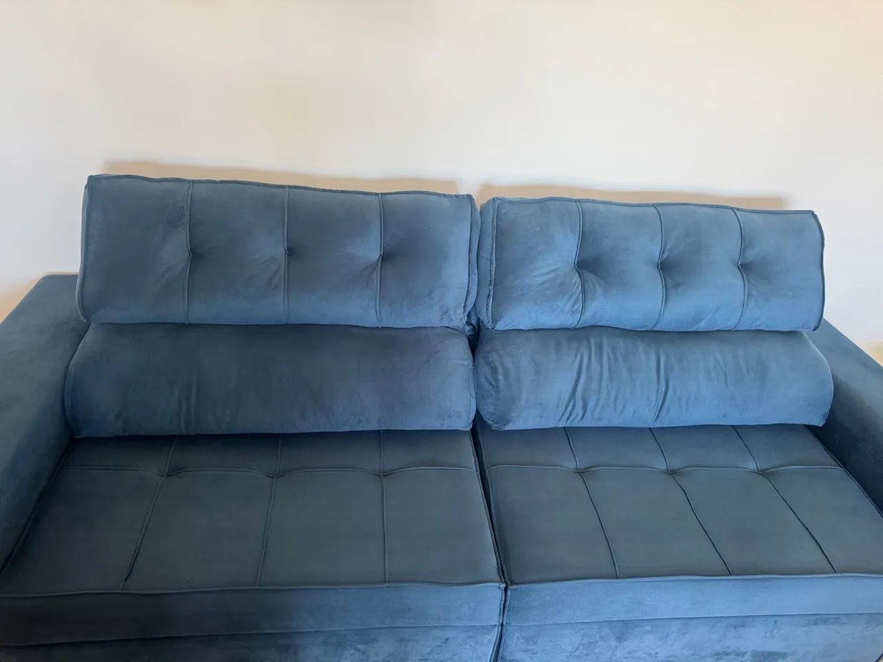 Sofá Azul 3 lugares