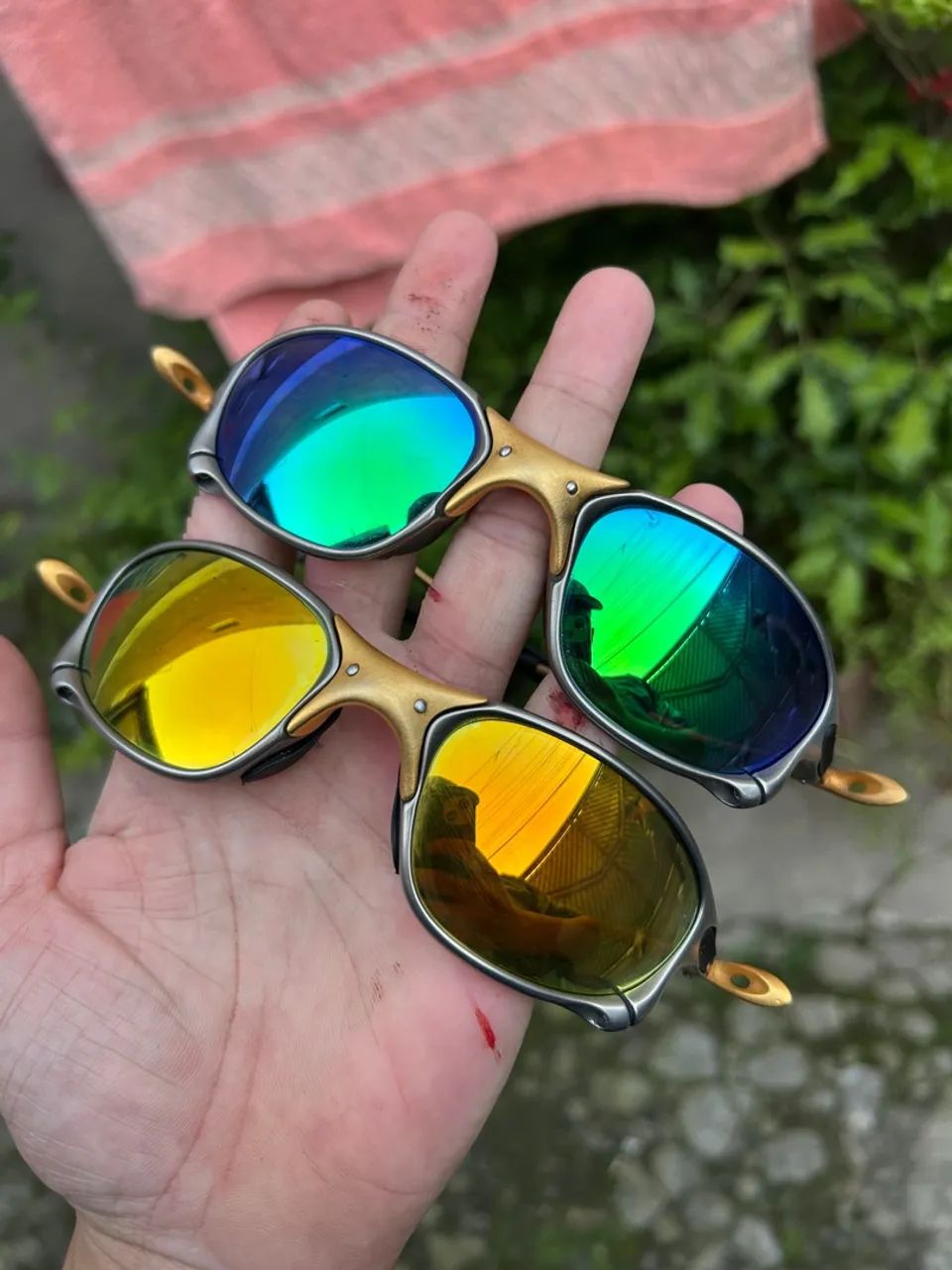 Óculos de Sol Oakley 24k - Foto 4