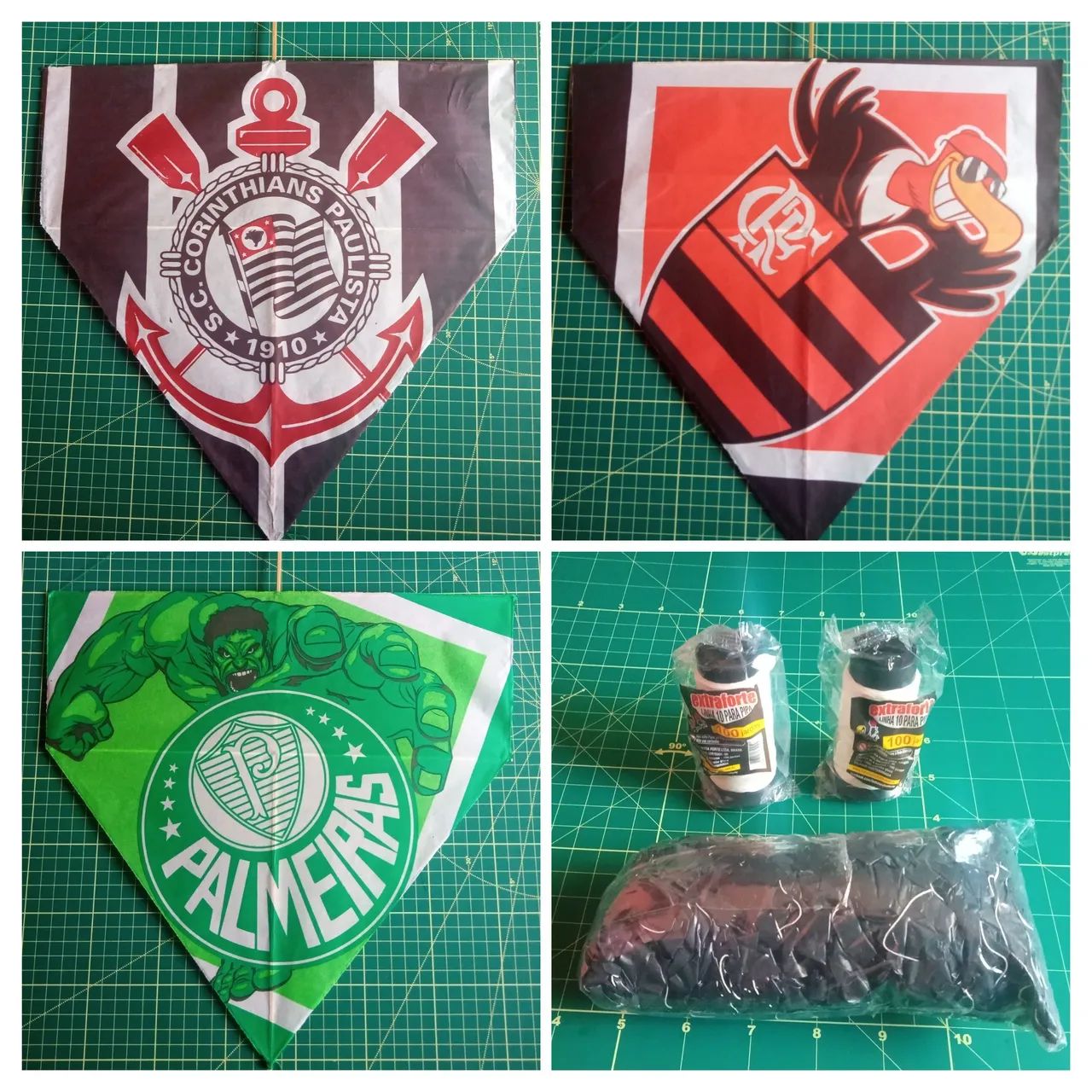 10 Pipas+Rabiolas+Linha+Brinde Veja Descrição