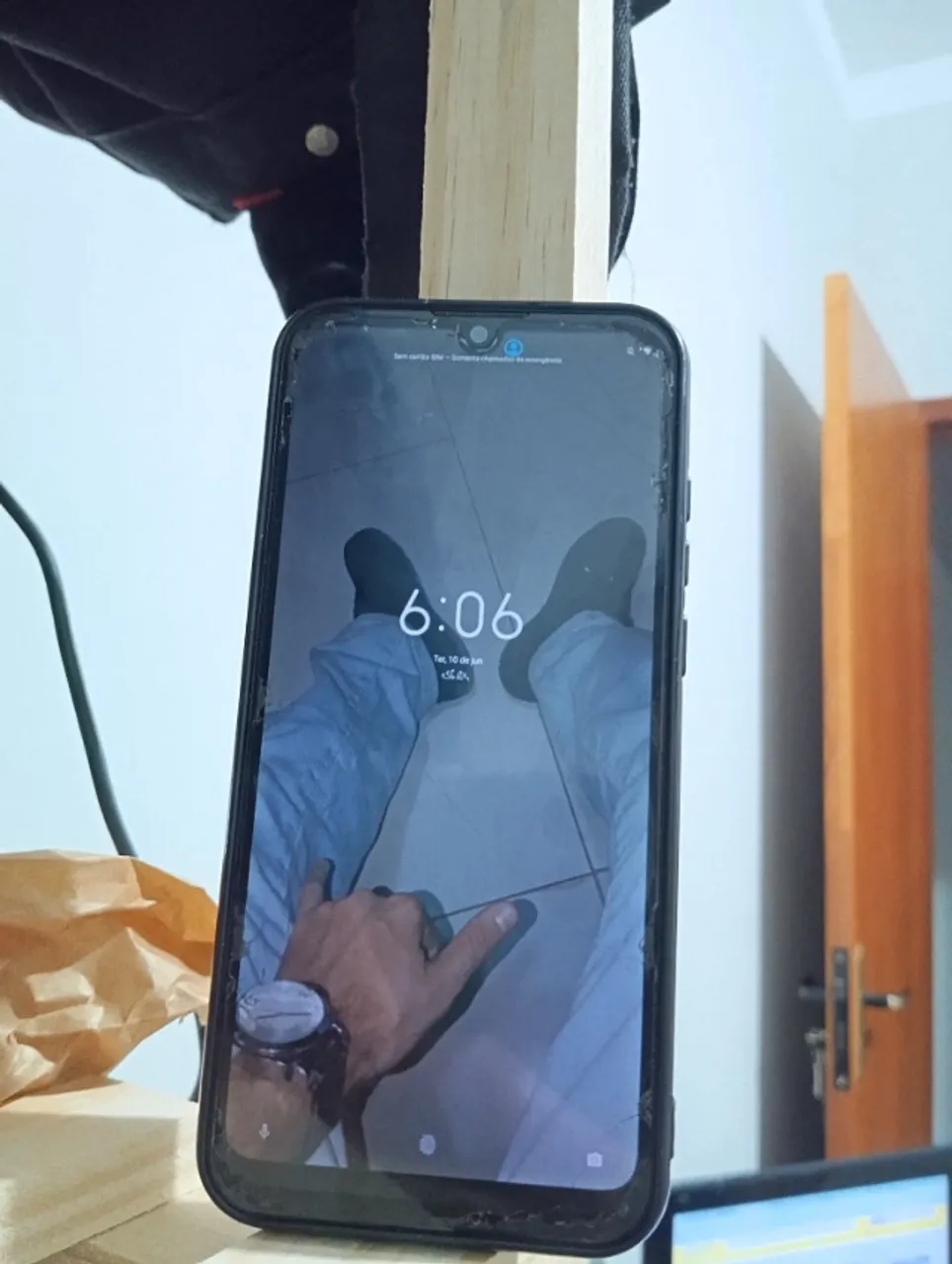 Smartphone Motorola Moto E6S 64GB Azul Navy - 4G Octa-Core 4GB RAM 6,1? Câm. Dupla