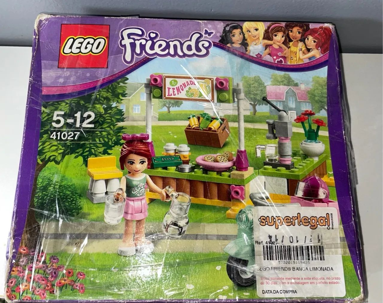Lego Friends Barraca de Limonada da Mia 41027 COMPLETO ORIGINAL - Foto 5