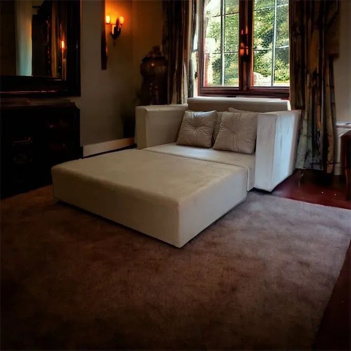 Sofá cama compacto ideal para ambientes pequenos produtos novos de fábrica - Foto 5