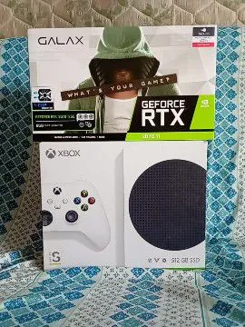 Placa de Vídeo Galax RTX 3070 Ti + Xbox Series S