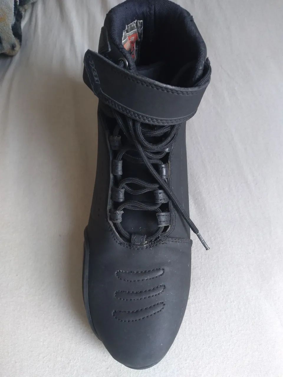 Botas de Motociclista Preta - Foto 5