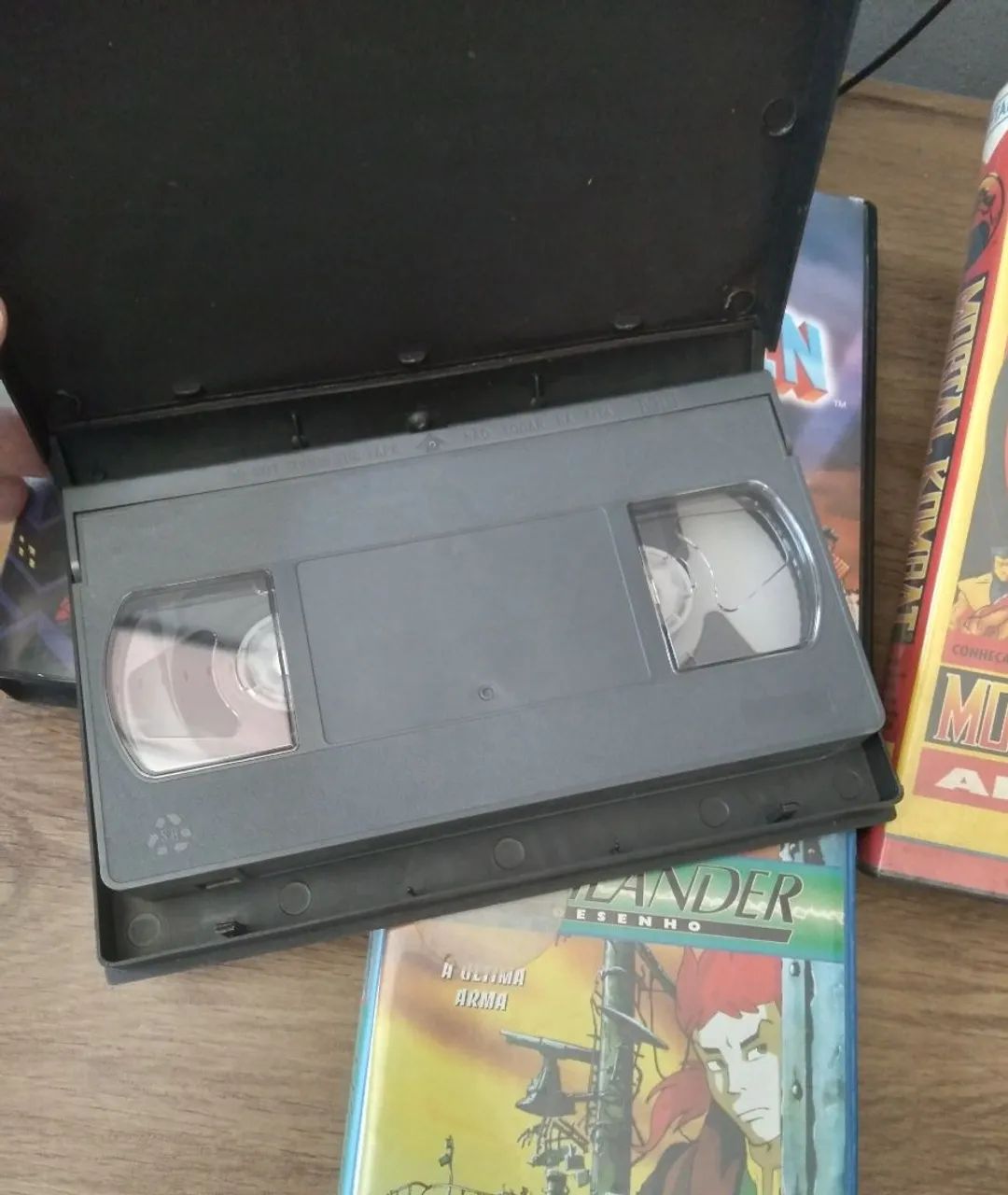 Coleção VHS para colecionadores - X-Men, Spiderman, Highlander, Dragon Ball, Mortal Kombat - Foto 3