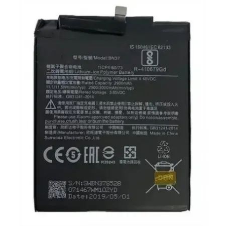 Bateria Xiaomi Redmi 6 6A Bn37