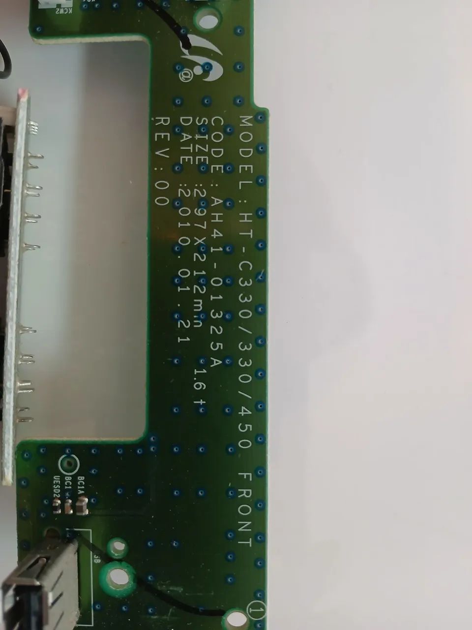 Placa display Home Samsung C-350 / 330 / 350 - Foto 2