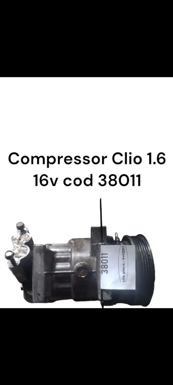 Compressor Clio 1.6 16v - Cod 38011