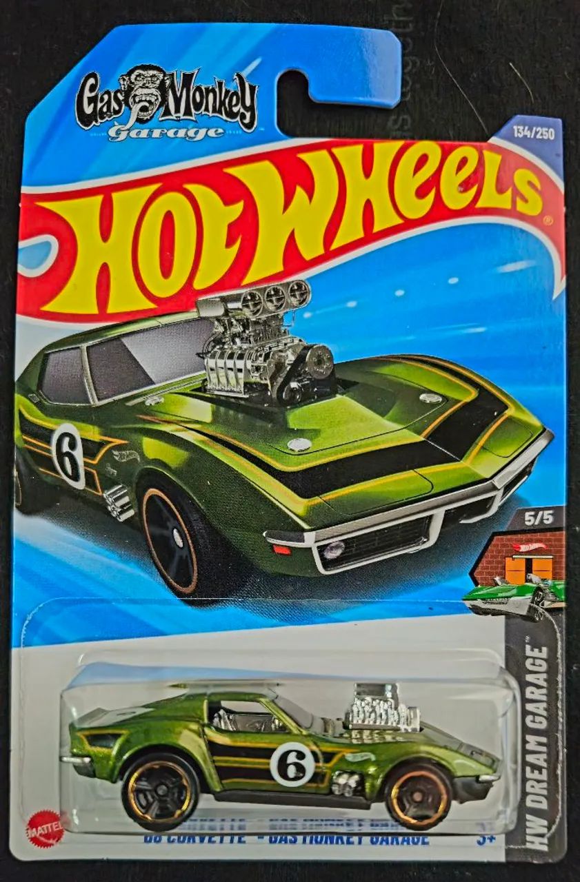 Hot Wheels 68 Corvette Gas Monkey Garage  - Foto 4