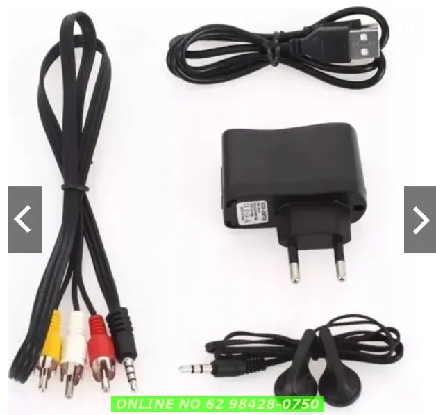 Mini Game Portatil Jogos Retrô 16gb Mp5 Player Jogos Arcade tela 4.3 - Foto 4