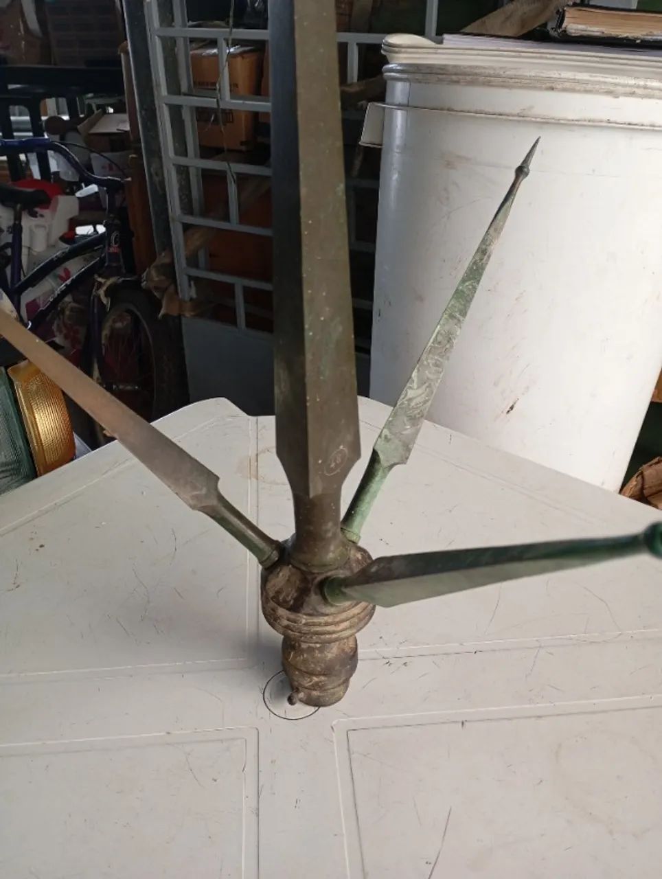 para raio antigo em metal  - Foto 4