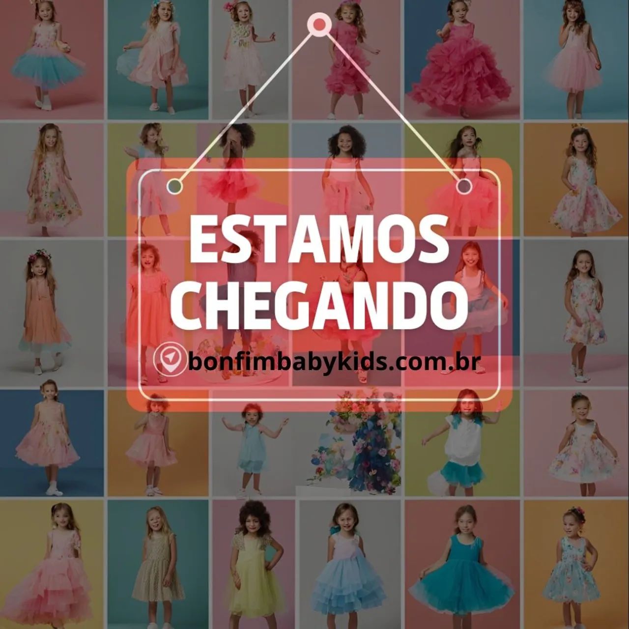 Vestidos infantis para meninas - diversos tamanhos!