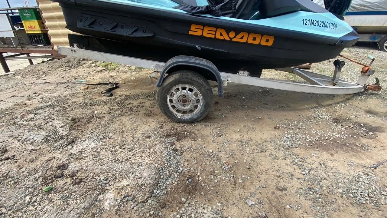 Carretinha Alumínio para Jet Ski - Foto 4