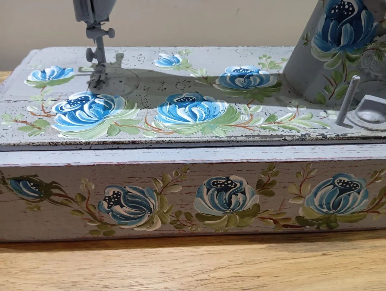 Máquina de costura Vintage  - Foto 3