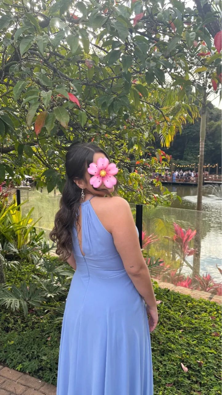 Vestido de festa - azul serenity  - Foto 3