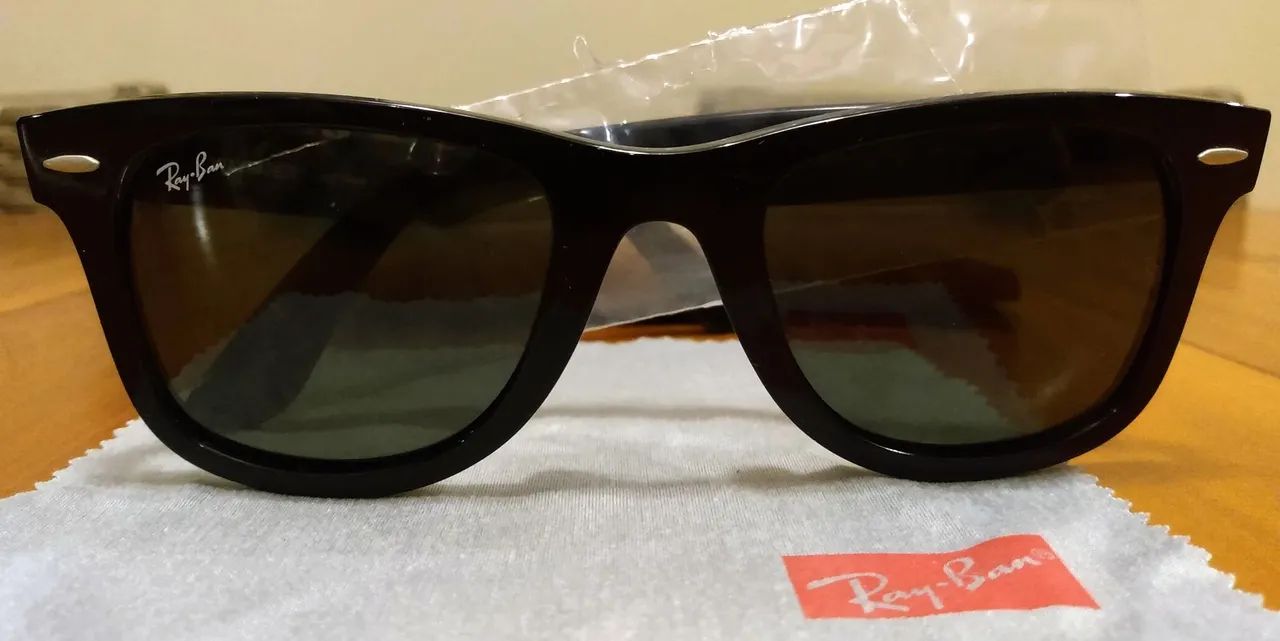 Óculos de Sol Ray-Ban original - Wayfarer preto