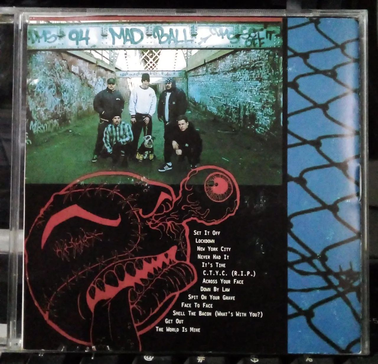 CD Madball - Set It Off 1994 Roadrunner - Foto 2