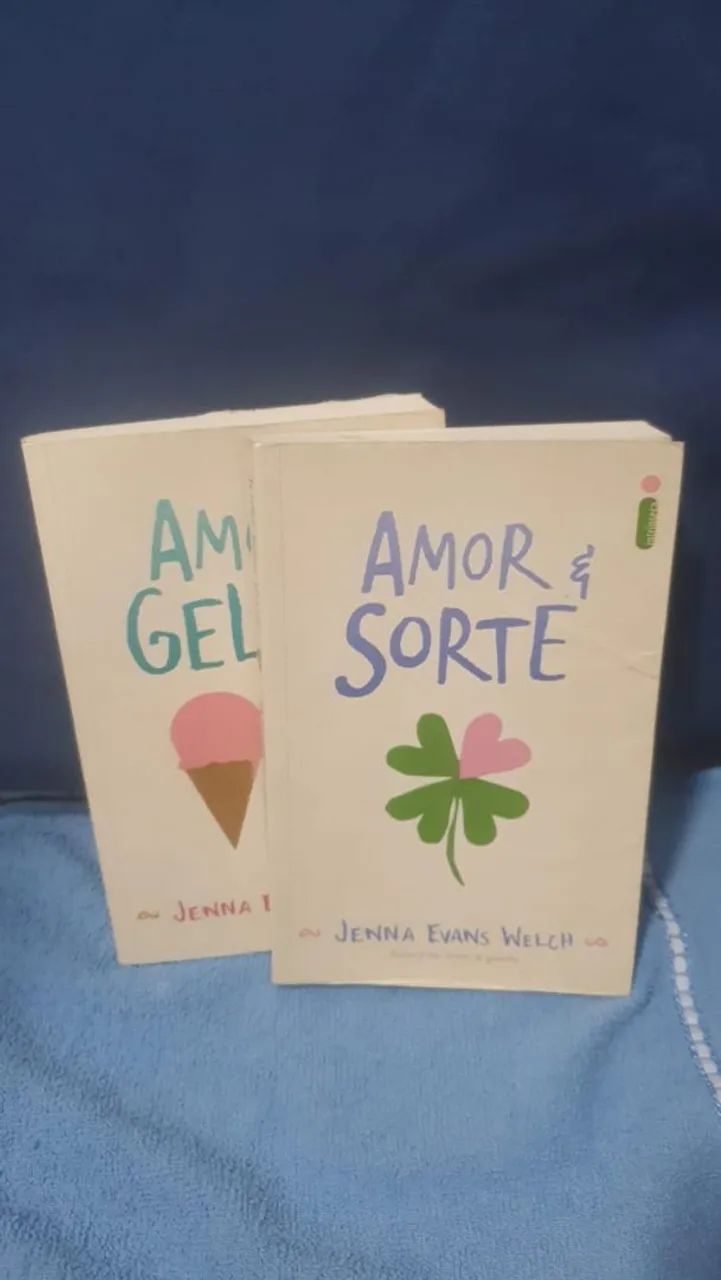 Livros Amor & Gelado e Amor & Sorte - Jenna Evans Welch