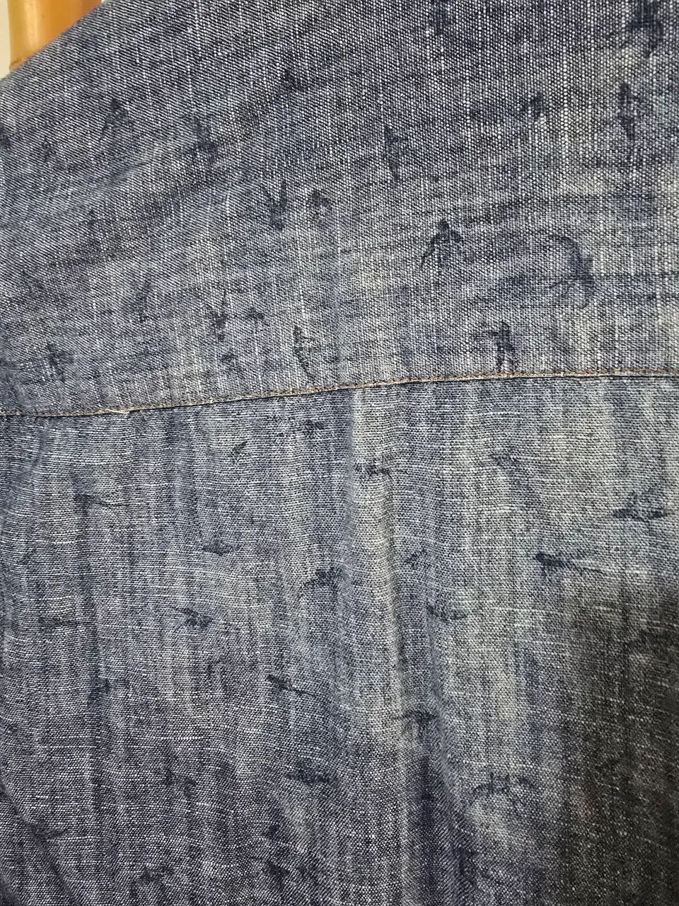 Camisa Manga Curta Jeans  - Foto 3