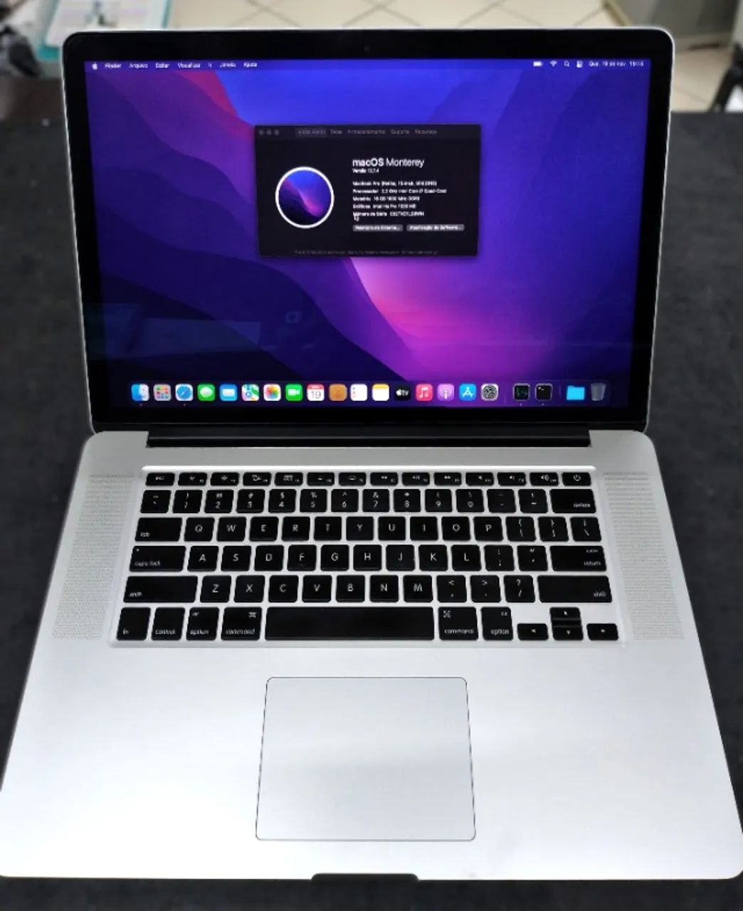 MacBook Pro 15インチ　2015 MacBookPro 15インチモデル[Mid 2015/SSD 256GB/メモリ 16GB/2.2GHz