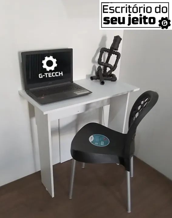 Escrivaninha NOVA Mesa de Escritório Multiuso estudo Notebook Computador Home Office Birô