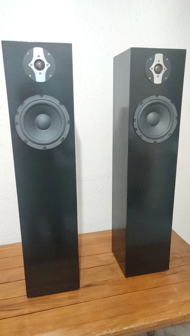 Caixa Torre Hi-Fi  2 Vias Crossover 12DB 4ohms 100W - Foto 5
