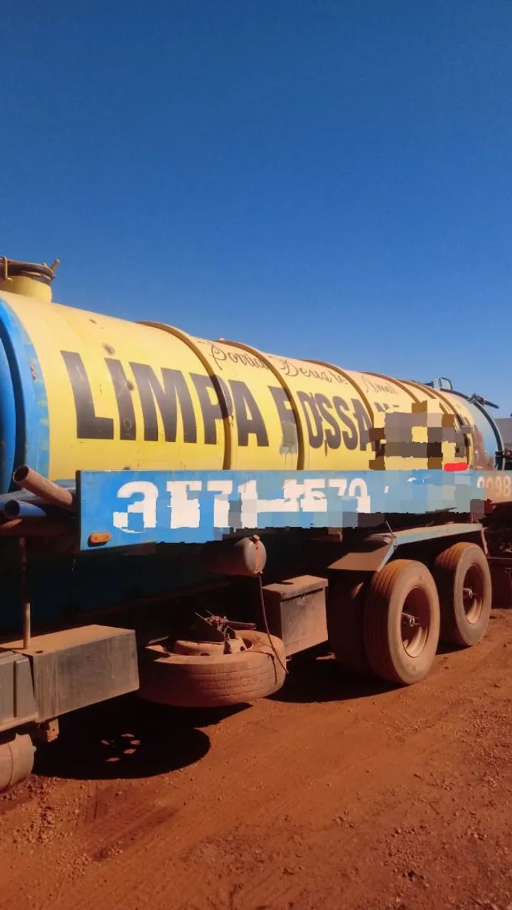 Tanque limpa fossa