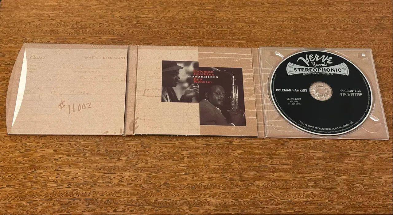 CD Coleman Hawkins & Ben Webster - Encounters, Importado. - Foto 2
