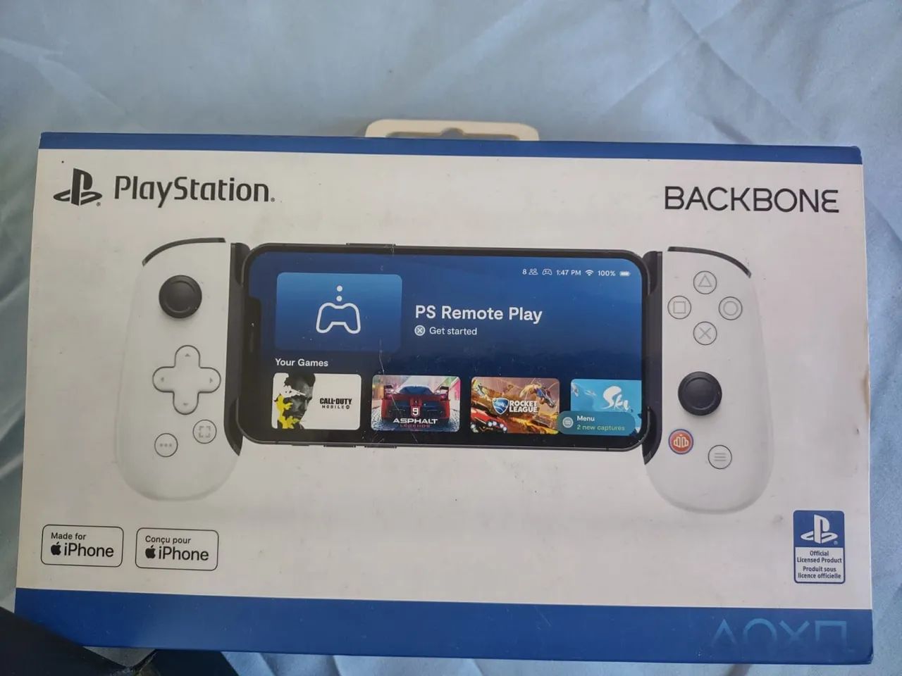 Controle Backbone PlayStation 