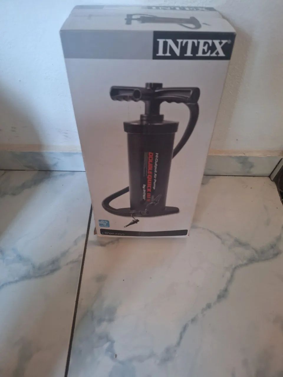 Bomba de Ar Dupla Ação Intex