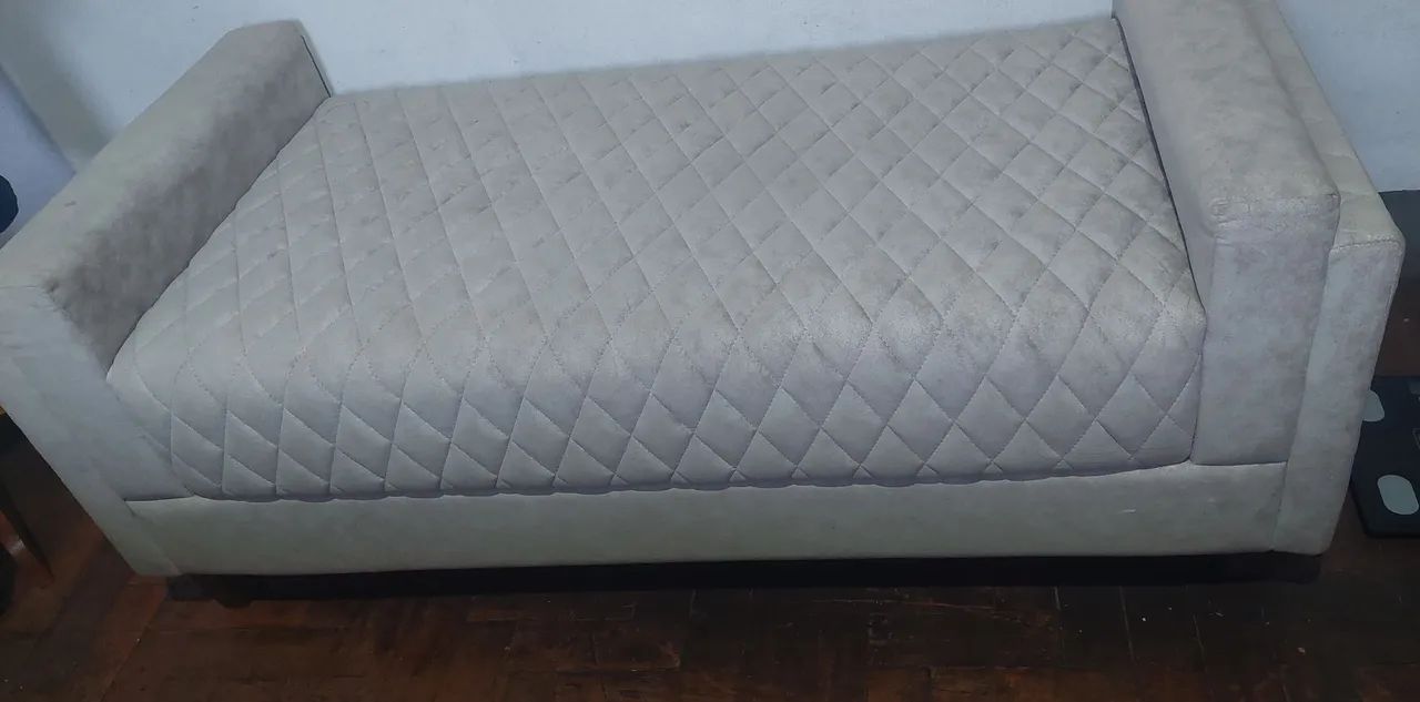 Kit: Recamier + Estante Azul - Foto 2