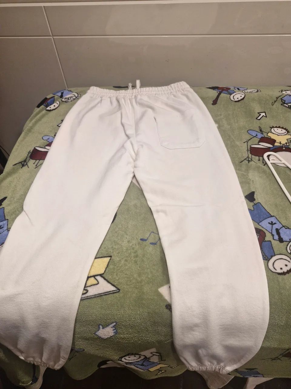 Calça de Moletom Branca CLASSIC ICON - Foto 2