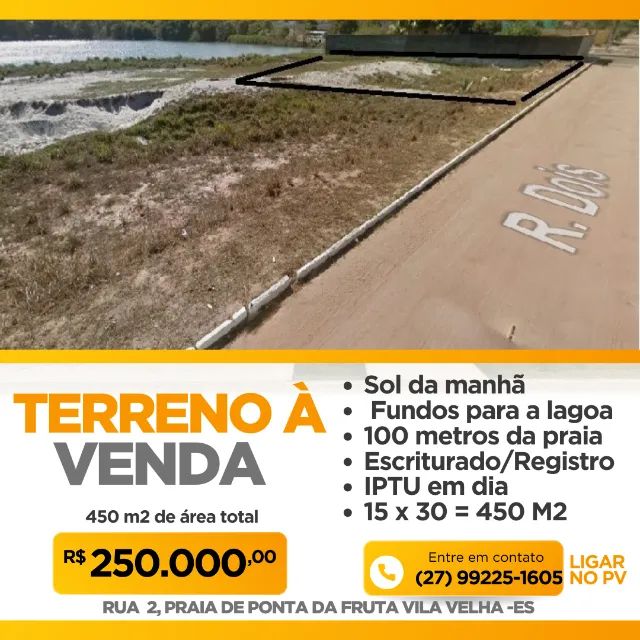 Terrenos, oportunidade de investir ou a  morar na região que mais cresce em Vila Velha-ES. - Foto 2