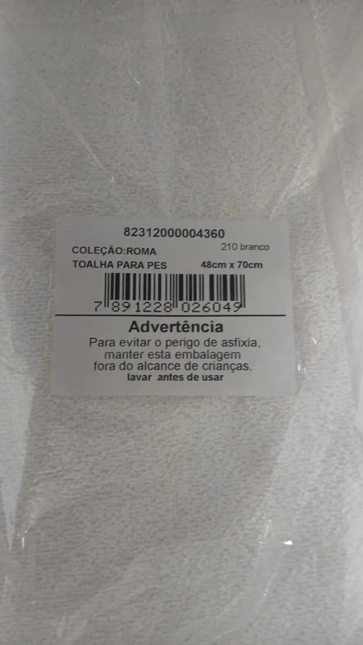 Enxoval padrão hotel, lacrado - Foto 3