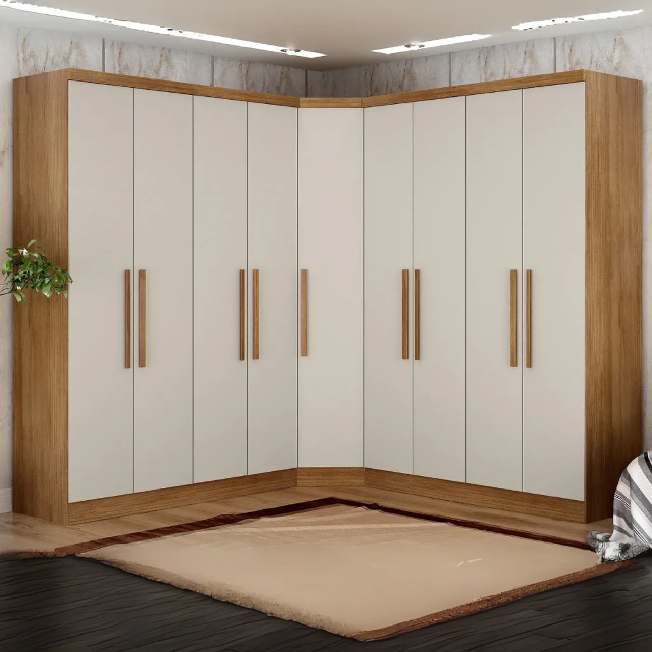 Guarda-Roupa Modulado Casal 100%MDF tt654