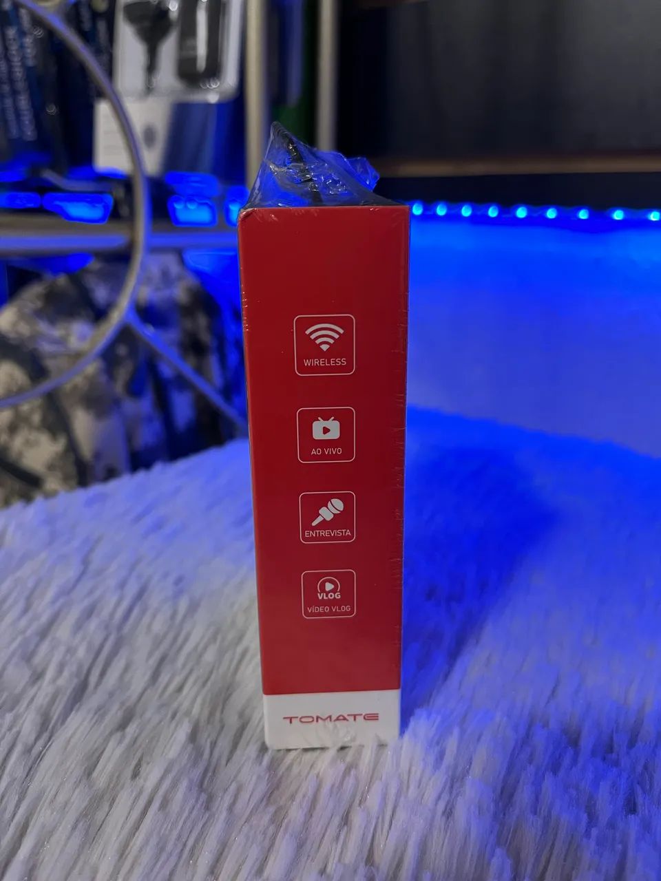 Microfone de Lapela Duplo Sem Fio Alta Qualidade