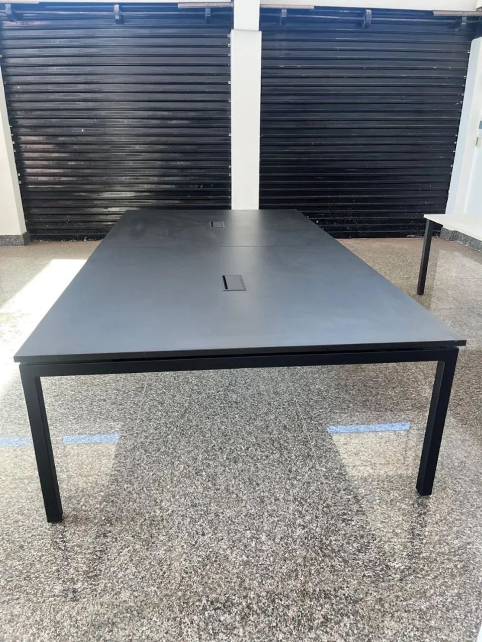 Black conference table64168519174657122