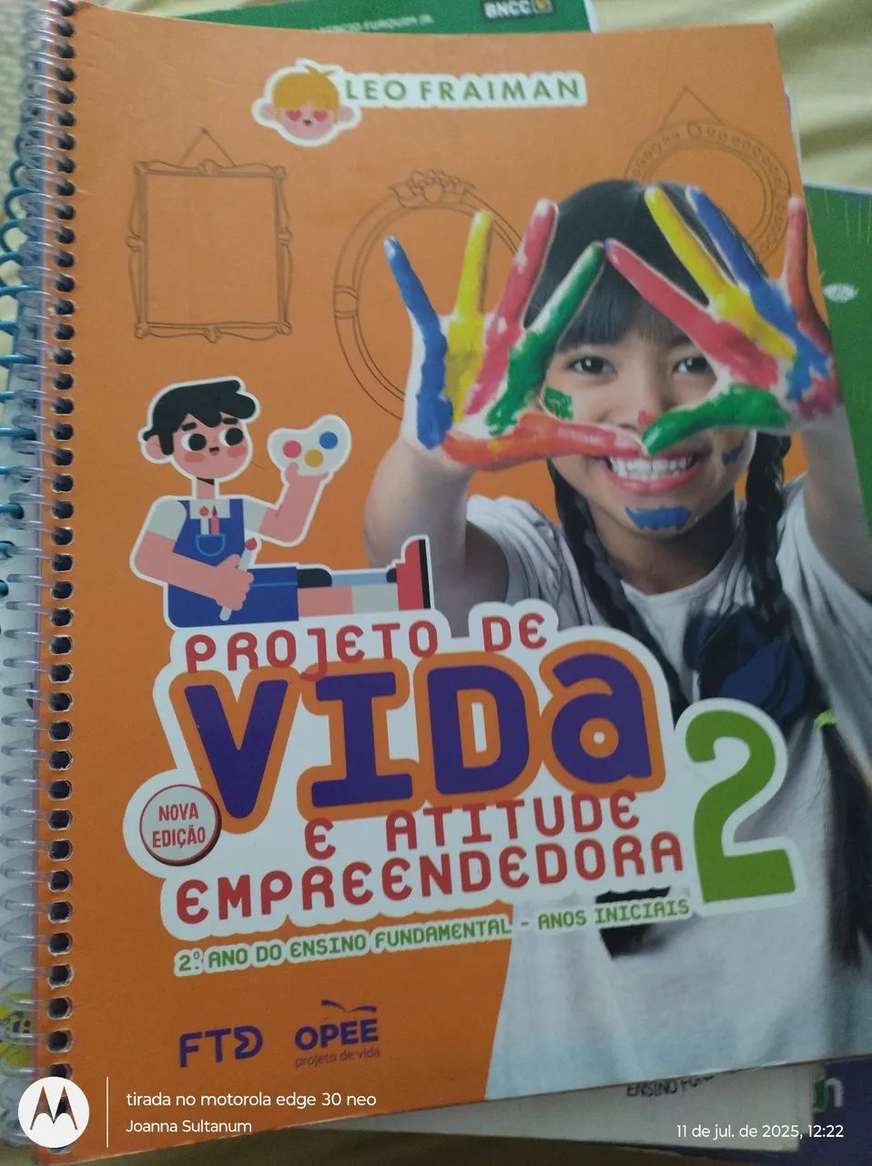 Projeto de Vida e Atitude Empreendedora 2º Ano