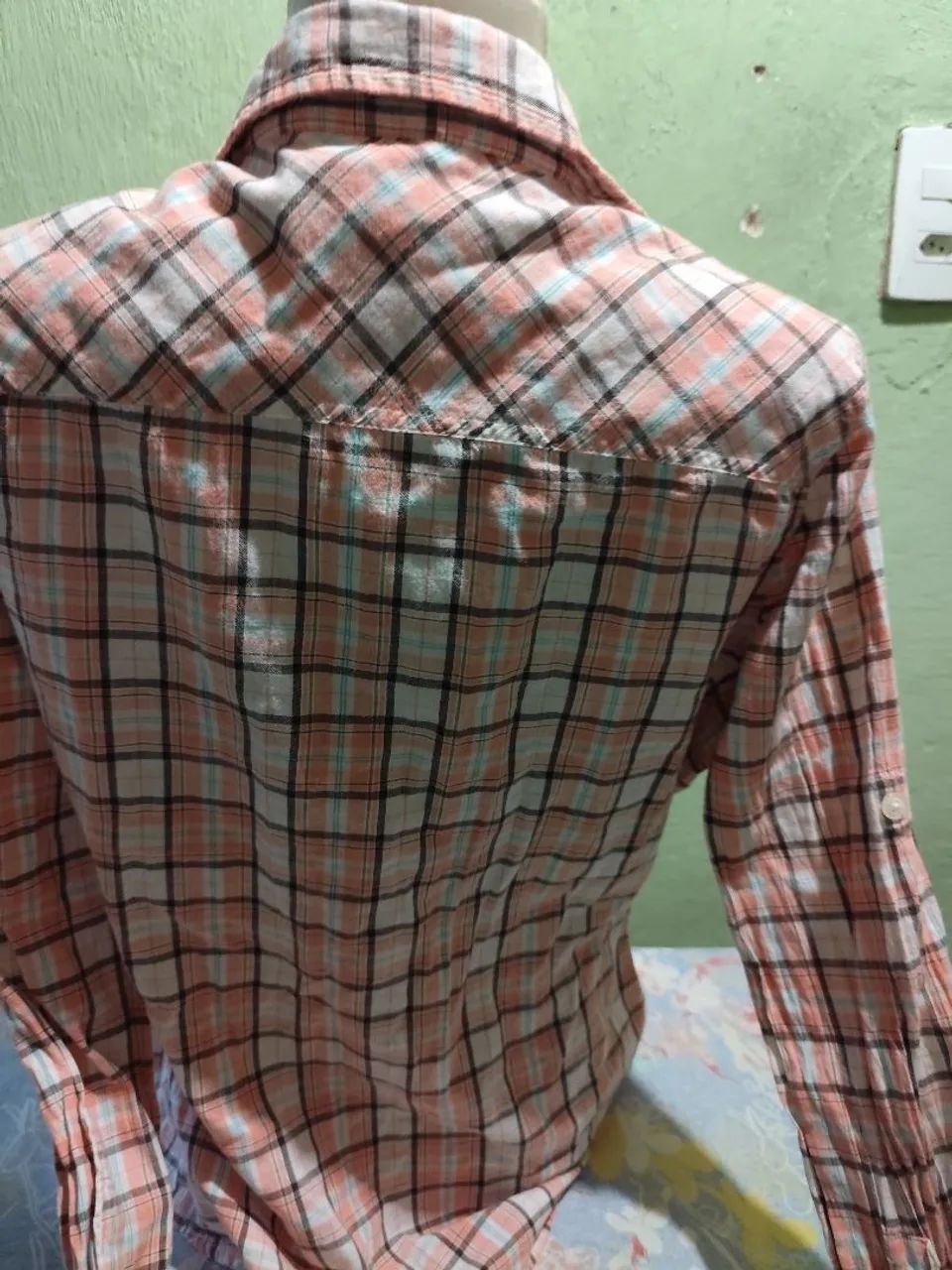 Camisa xadrez feminina - Foto 3