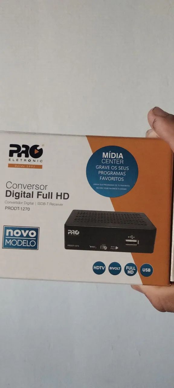 Conversor Digital de Tv proeletronic