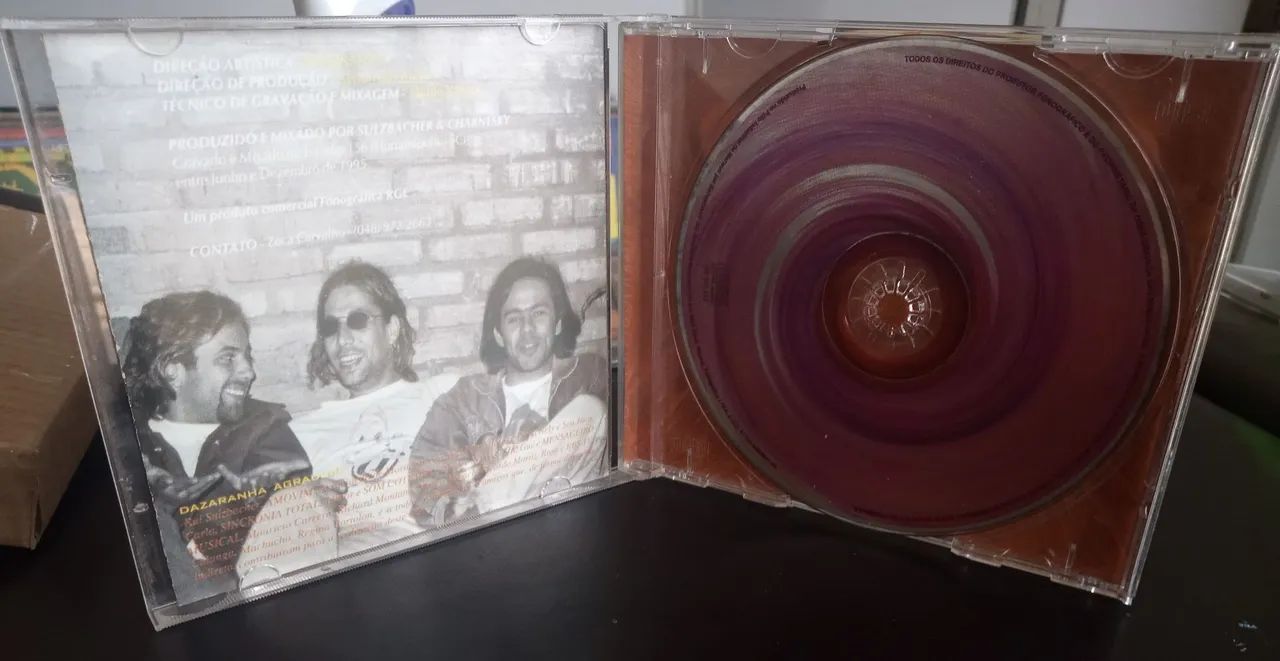 Cd Dazaranha Sejabemvindo Daza 1995 Com Faixas Bônus  - Foto 3