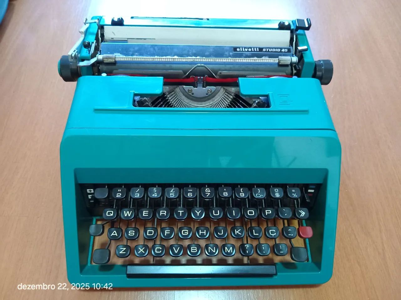 Máquina De Escrever Olivetti Studio 45 - Foto 2