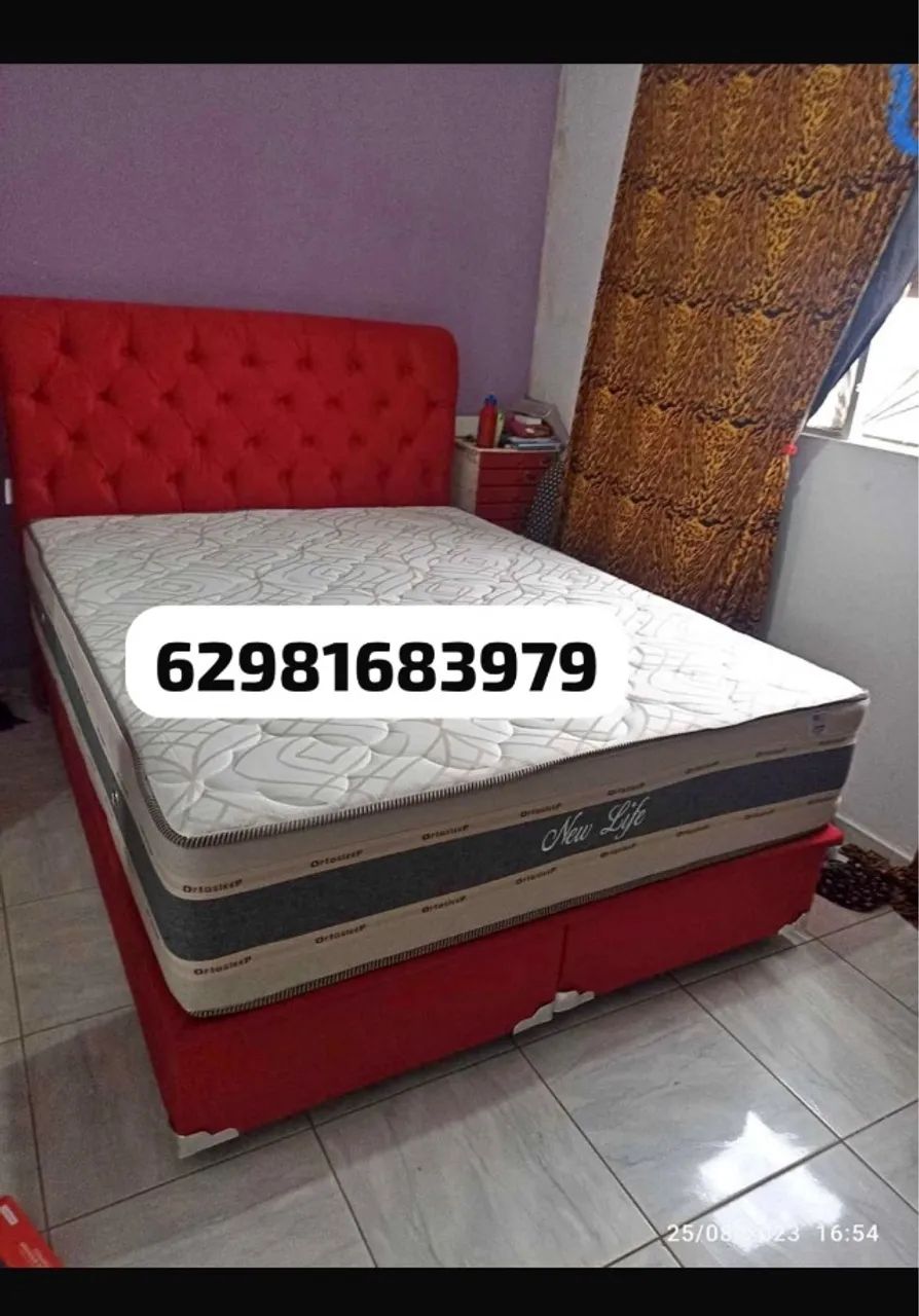 Cama box casal Ligue ja