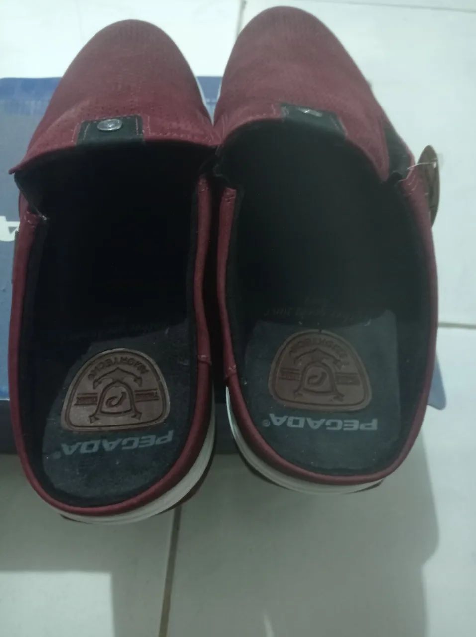 Sapatênis/chinelo Pegada Couro - Foto 4