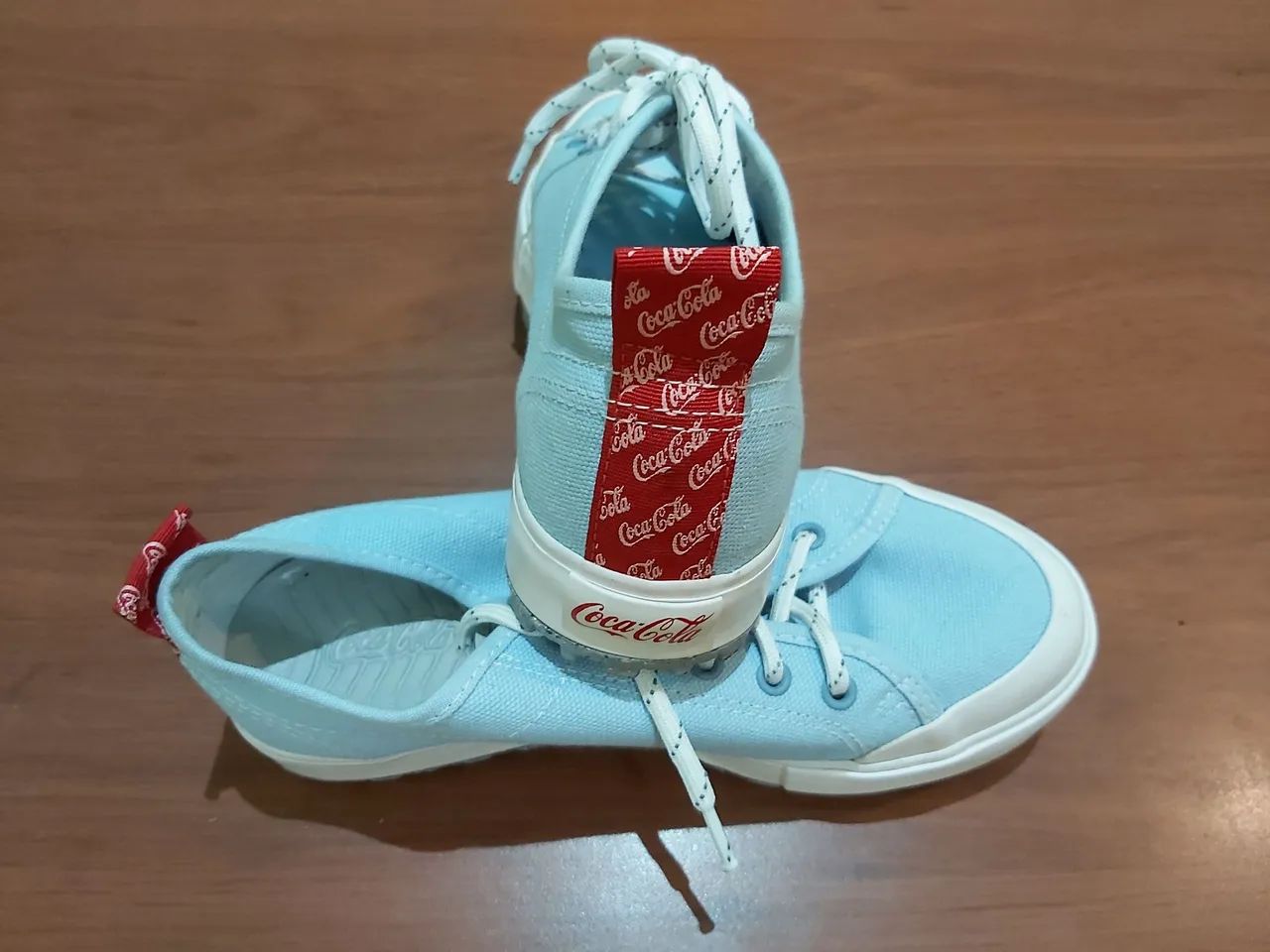 Tênis Coca-Cola feminino original plataforma  - Foto 6
