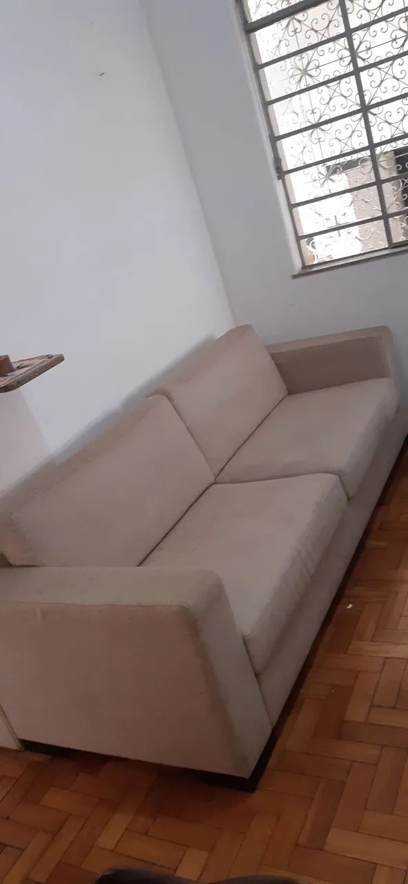 Sofá 4 Lugares Bege